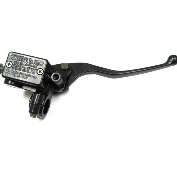 RIGHT SIDE FRONT BRAKE LEVER & MASTER CYLINDER w/8mm MIRROR MOUNT  Fits Many 49-150cc Scooters