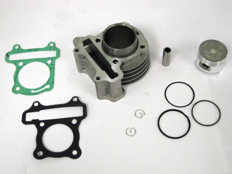 80cc (High Performance) Cylinder Piston Top End Kit For GY6-50 QMB139 Chinese Scooter Motors. Bore=47mmRequires Head #634585