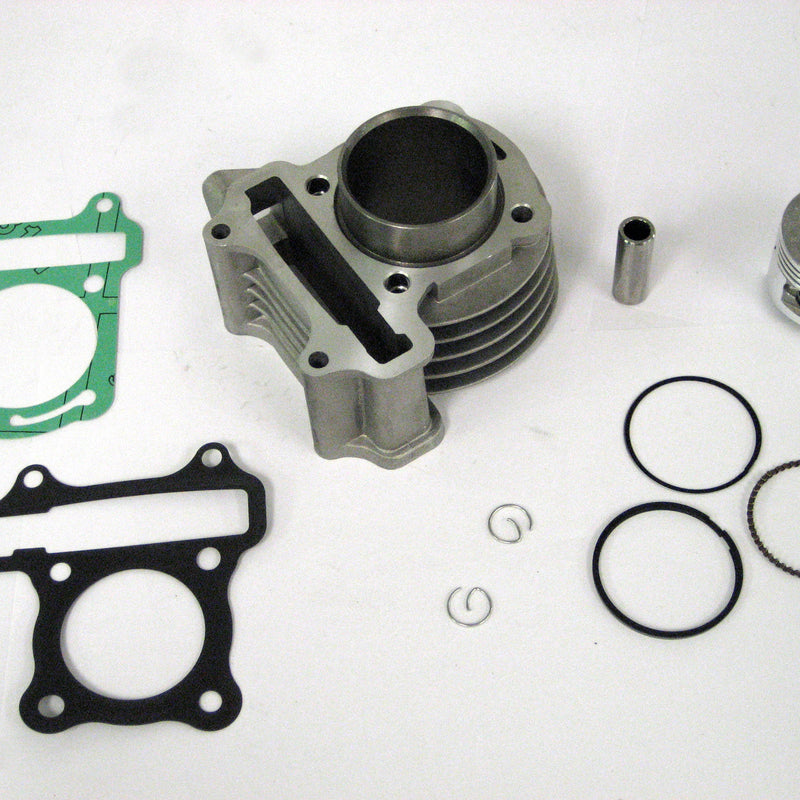 80cc (High Performance) Cylinder Piston Top End Kit For GY6-50 QMB139 Chinese Scooter Motors. Bore=47mmRequires Head #634585