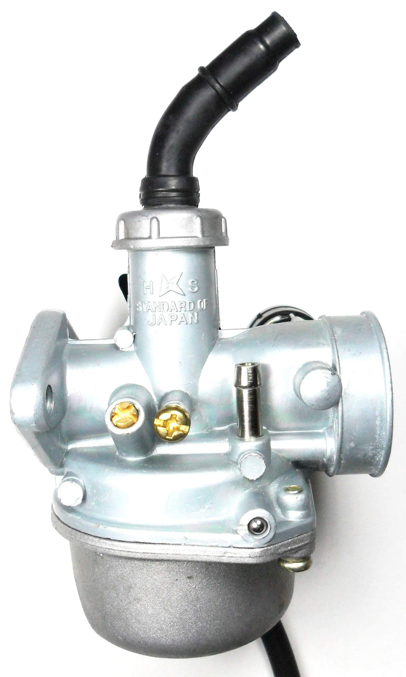 PZ19 Carburetor  50-125CC ATV, Dirtbike  Manual Choke  Intake ID=19 Air Box OD=35  Bolts c/c=48mm