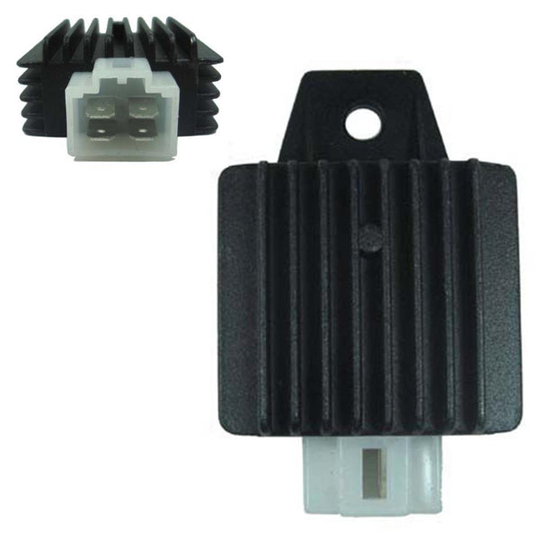 Voltage Regulator Rectifier 49-150cc Chinese ATV, Scooters  4 Pins in 4 Pin Jack 49x43