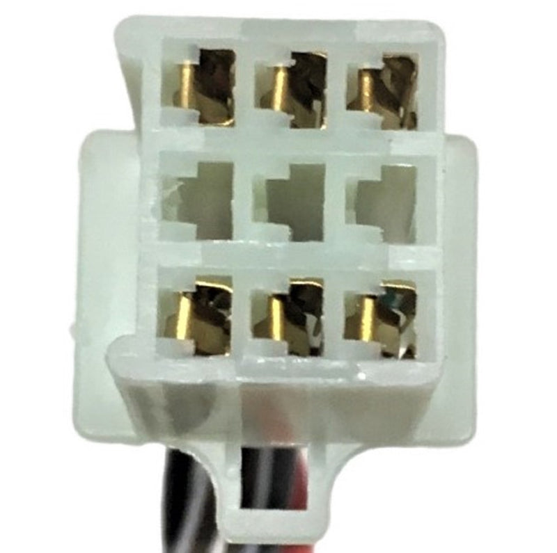 Ignition Switch  Fits Many 70-110cc ATVs  6 pins in 9 pin Male Jack