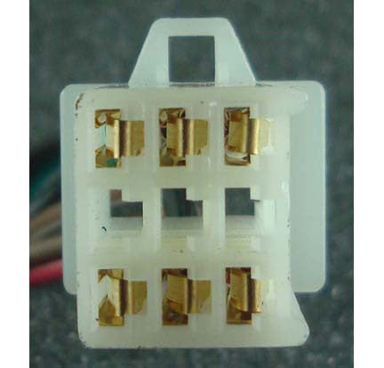 Ignition Switch  Fits Many 70-110cc ATVs  6 pins in 9 pin Male Jack