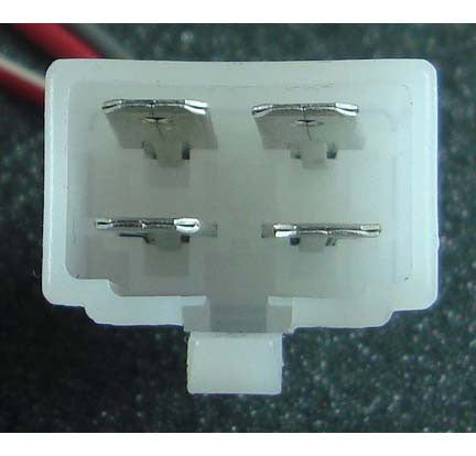 Ignition Switch  Fits Many UTVs & ATVs  4 Pins in 4 Pin Female Jack