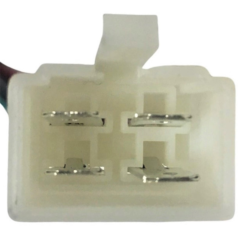 Ignition Switch  Fits Many Chinese Scooters  Tao Tao CY50A,  Baja BE500, +  4 Pins in 4 Pin Female Jack  Bolts Ctr to Ctr 30mm