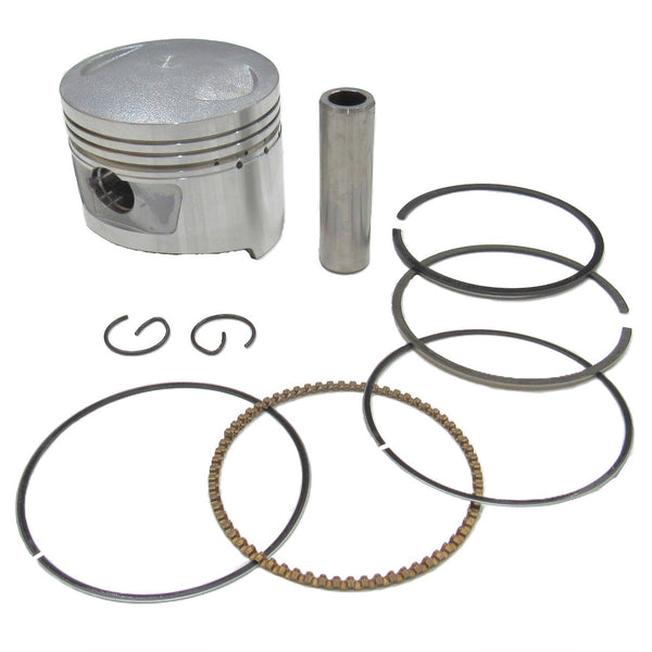 PISTON KIT 200cc 4-Stroke 63mm CG200  B=63 Pin=15 H=46  Ctr To Top= 23.5