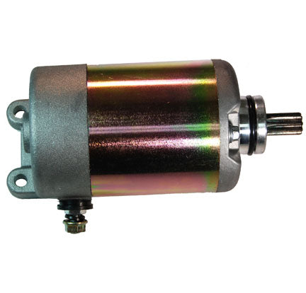 Starter 250-300cc 4 Stroke  Fits Many GY6-CF-CN-CH 250cc +  Honda Type Vertical Cylinder Motors  Shaft OD=11.5 L=17 Splines=9 Flange=30 Bolts c/c=38  Leg Lengthto ctr of bolt hole =9mm