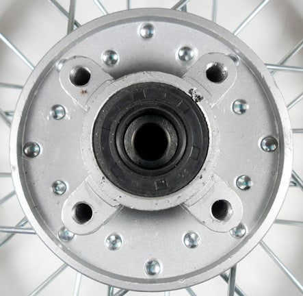 Rear Wheel with TireRim=1.85x12 Tire=3.00x12Disc BrakeSide 1 Bolts Cross C/C=68mmSide 2=66mm, Axle ID=12mm Seal 20x37x7x6