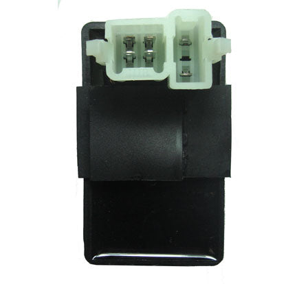 CDI Box 4 Stroke  50-125cc ATV, Dirt Bikes-GoKarts  2 Pins in 3 Pin Jack + 4 Pins in 4 Pin Jack  75mm x 42mm