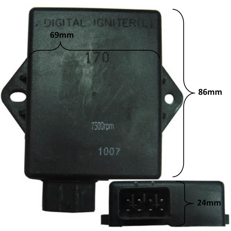 CDI Box 4 Stroke  300cc ATV  8 Pins in 8 Pin Jack  69x86x24