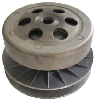 Rear Drive Clutch-Driven Pulley Fits Many 250-300cc GY6 Chinese ATVs, GoKarts, Scooters, UTVs  Bell ID=135mm Shaft ID=17 Splines=16