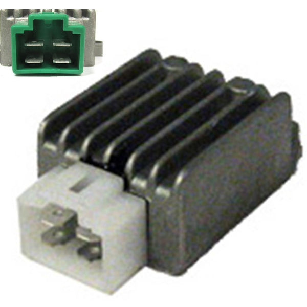 Voltage Regulator Rectifier 49-150cc  4 Pins in 4 Pin Jack  54x36