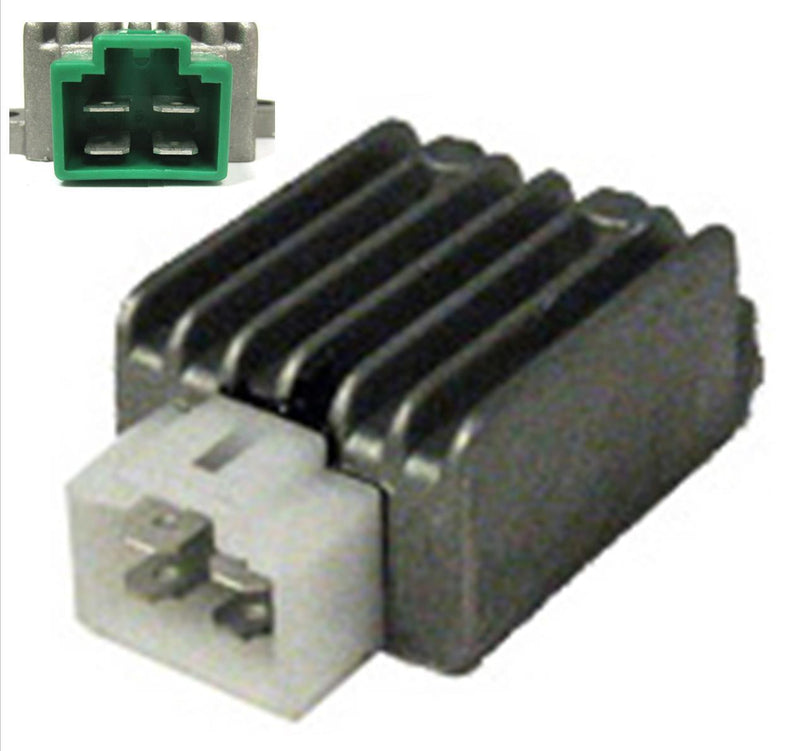 Voltage Regulator Rectifier 49-150cc  4 Pins in 4 Pin Jack  54x36