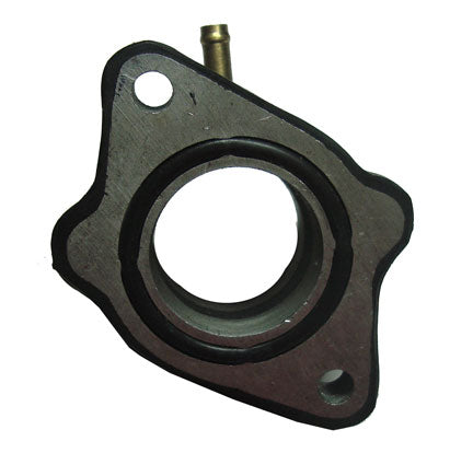 INTAKE MANIFOLD  CG200-250cc ATVs, Dirtbikes  ID=30mm H=38mm Bottom Bolts=62mm Ctr to Ctr  Top Bolts=48mm Ctr to Ctr