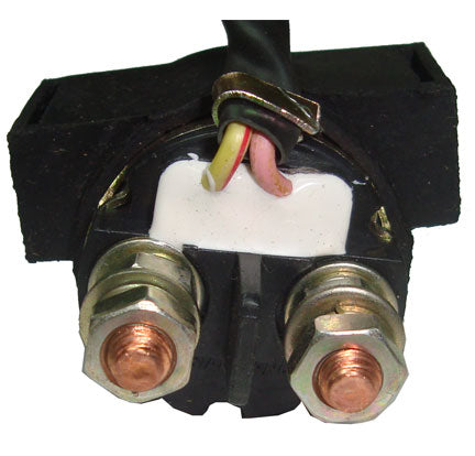 STARTER RELAY 50-250cc  ATVs, GoKarts, Motorcycles, Scooters  2 Wires L=11