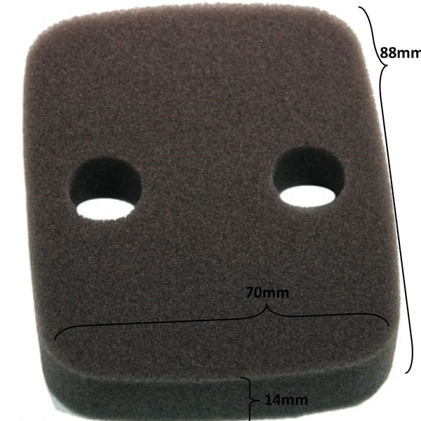 Air Filter 33-46cc  Fits E-Ton Rascal, Viper Jr 40cc ATVs, Outboard Motors, Pocket Bikes