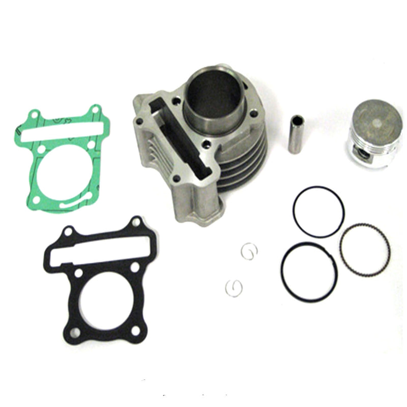 60cc (High Performance) Cylinder Piston Top End Kit For GY6-50 QMB139 Chinese Scooter Motors. Bore=44mm