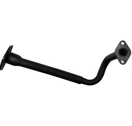 EXHAUST HEADER PIPE  GY6-50 QMB139 49cc Chinese Scooter Motors  Stud Holes c/c=50mm  Can Holes c/c=70mm