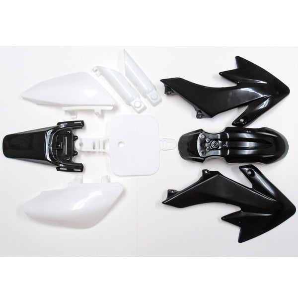 Dirt Bike Plastic Set (Black)