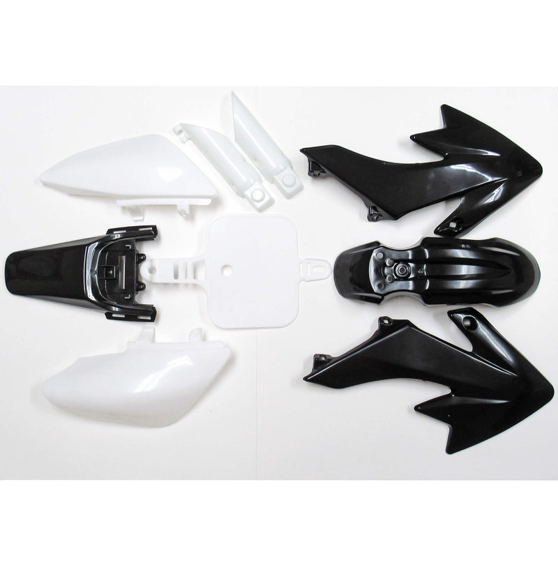 Dirt Bike Plastic Set (Black)