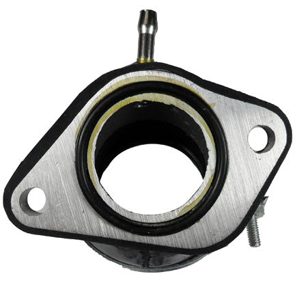 INTAKE MANIFOLD  250cc Offset Hole Angle 15deg, Carb ID=34 Engine ID=28 Nipple=1, Bolts c/c=56mm