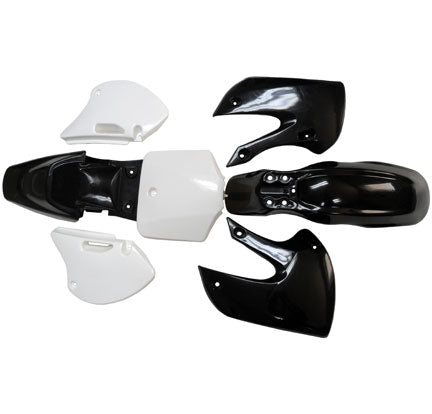 Dirt Bike Plastic Set (Black)