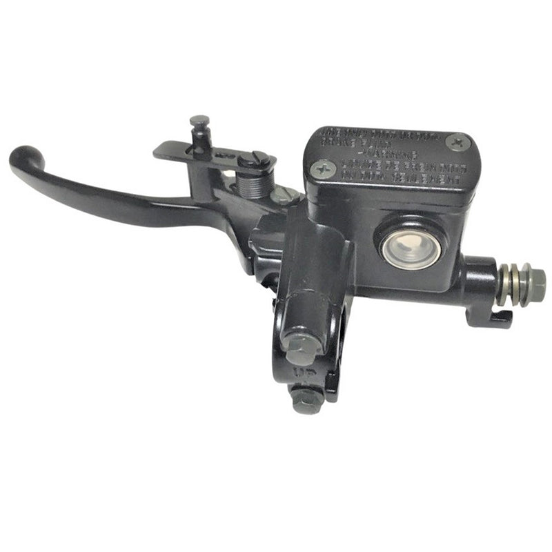 BRAKE LEVER & MASTER CYLINDER (Left Hand)  Fits many ATVs & scooters