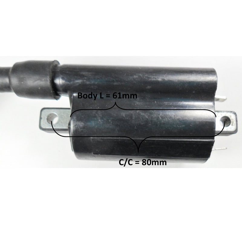 Ignition Coil  Plug Cap=45deg 16