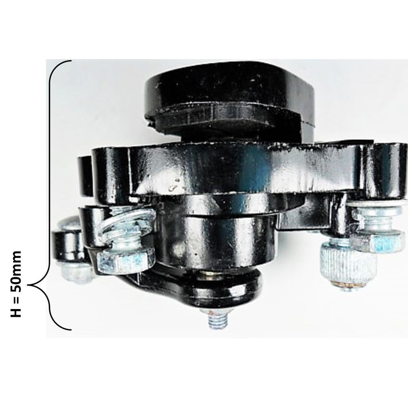 Disc Brake Caliper  Mounting Bolts c/c= 51mm  Caliper L=72 H=50  Fits Many Dirt Bikes