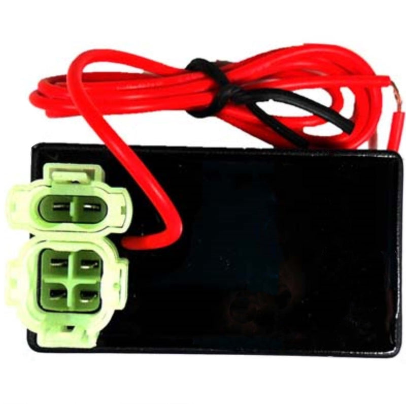 CDI Box UNIVERSAL 2 or 4 Stroke  Fits Many ATV, GoKart, Motorcycles, Scooters  2 Plug, 6 Pin + 1 Red Wire  74x41x24
