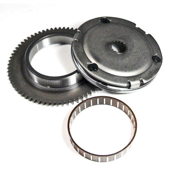Starter Clutch Assembly 70-90cc  Fits E-Ton-Impuls TXL90-Thunder AXL90-Sierra DXL90-Viper RXL70, RXL90R ATVs + Fits E-Ton Rover UK1, Rover GT UK2 + Polaris Alpha Sports Dinli + More  15 Splines 16MM Shaft