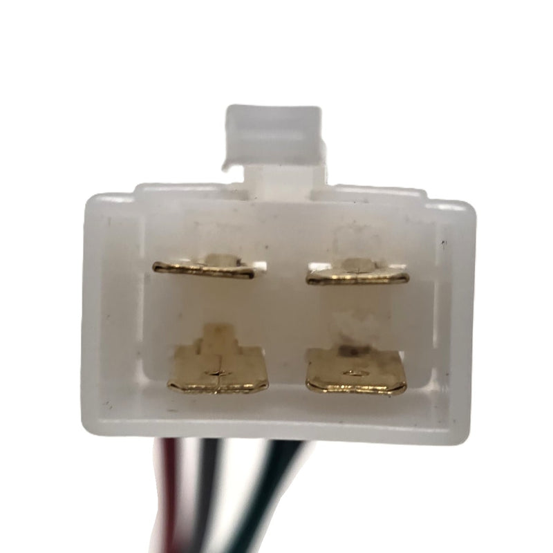 Key Ignition Switch  Fits E-Ton-Impuls TXL50,TXL90-Lightning AXL50-Thunder AXL90-Viper RXL50, 70, 90, 150cc Polaris Alpha Sports Dinli ATVs + More 4 Pins in 4 Pin FM Jack OD=25mm