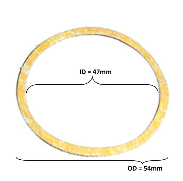TK Style Carburetor Air Filter Gasket  OD=54 ID=47