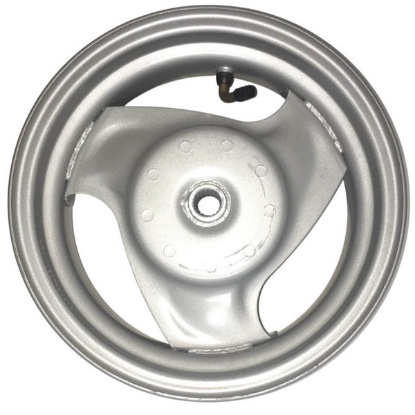 Rear Wheel Rim (Drum Brake) Fits E-Ton Beamer 50-150 Scooters + Others. Rim Size 3.50x10  Shaft ID=20 Splines=18 Drum ID=110mm