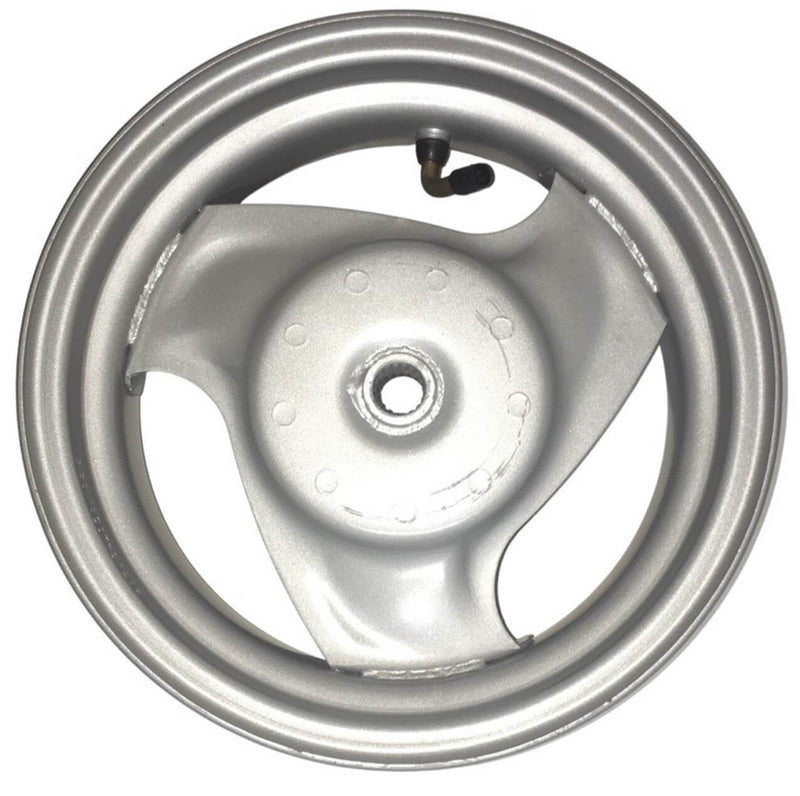 Rear Wheel Rim (Drum Brake) Fits E-Ton Beamer 50-150 Scooters + Others. Rim Size 3.50x10  Shaft ID=20 Splines=18 Drum ID=110mm