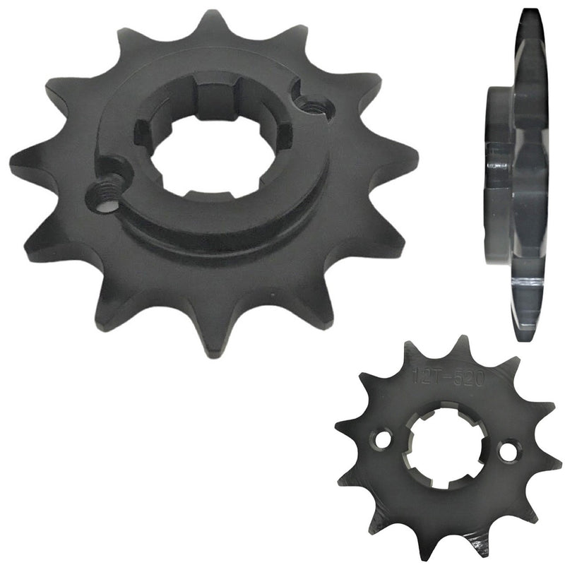 Front Sprocket #520 12th  Fits E-Ton Yukon YXL150, CXL150, Viper RXL150 ATVs + More