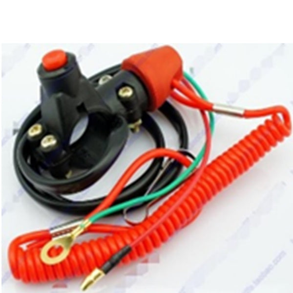 Universal Safety Tether Switch - Used on Many ATVs-GoKarts-Dirt Bikes.