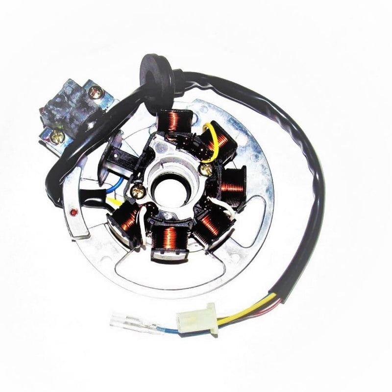 Stator 2 Stroke  Fits E-Ton Beamer 50, Matrix 50, Adly, 49cc Scooters + other brands (Top Quality-Power, Made in Taiwan)