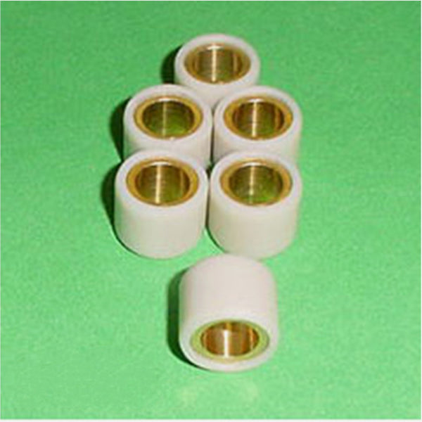 18x14 (15g) GY6-125, GY6-150 Chinese ATVs, GoKarts, Scooters Clutch Roller Weights Set