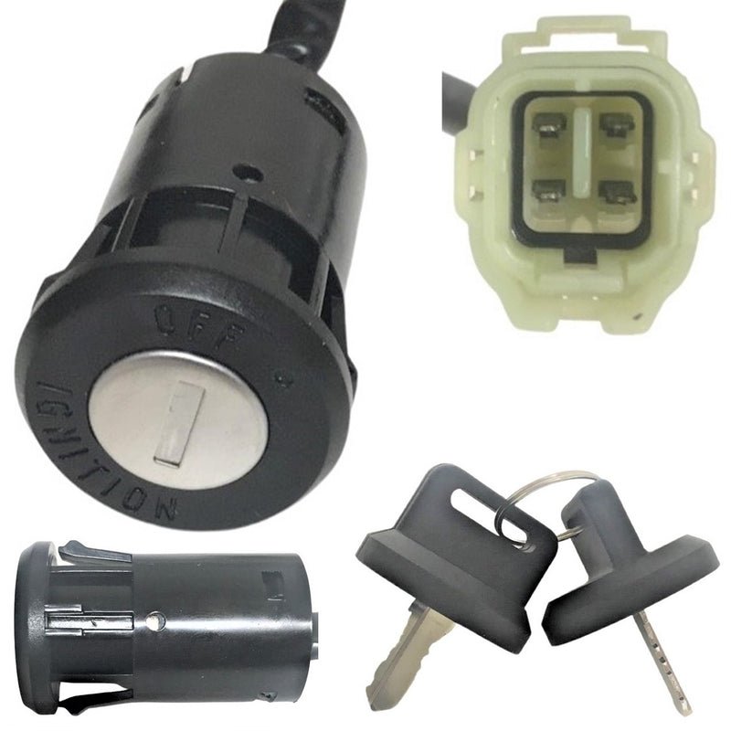 Ignition Switch  (E-Ton Vector 250)  4 Pins in 4 Pin Female Jack