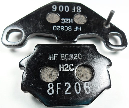 Disc Brake Pads  Heavy Duty With Locator Pin on Rear Fits E-Ton Viper RXL70, RXL90R, RXL150R, Vector 250 ATVs + E-Ton Matrix 50, 150cc Scooters + More