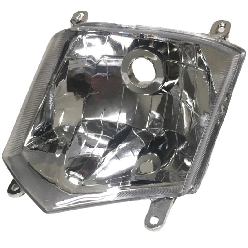 ATV Headlight Housing Fits many small 50-125cc ATVs. Top Bolts c/c=110mm Bottom c/c=95mm