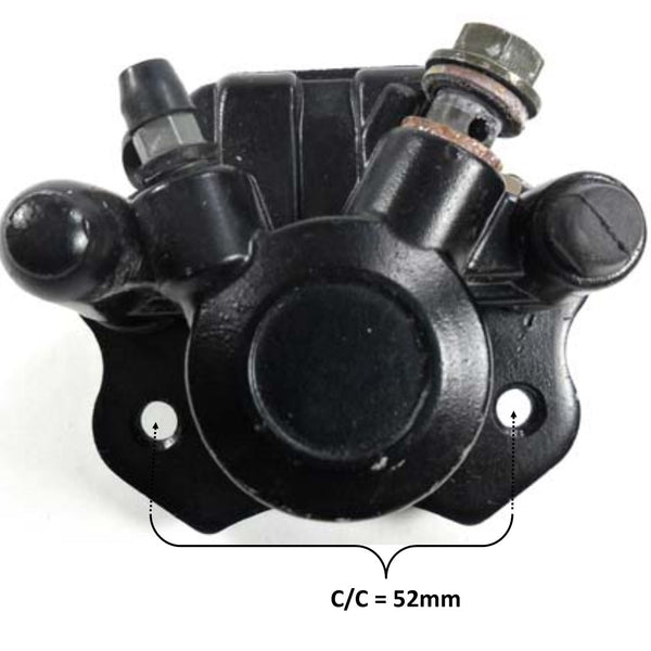 Disc Brake Caliper  Mounting Bolts c/c= 52mm  Rear