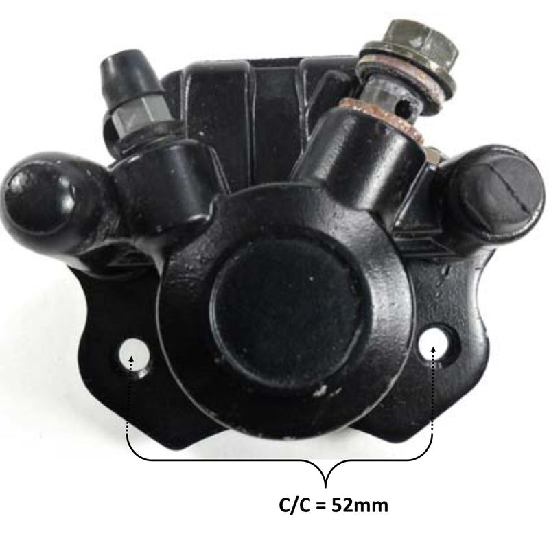 Disc Brake Caliper  Mounting Bolts c/c= 52mm  Rear
