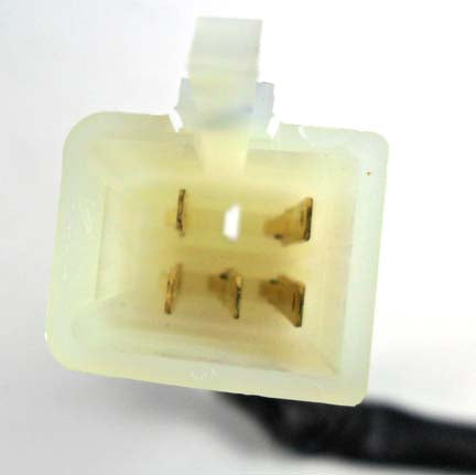 Scooter Tail Light  5 Pin in 6 Pin Female Jack + 6 Wires Holes c/c=138mm or 5.4
