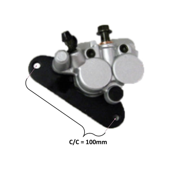 Disc Brake Caliper  Bolts c/c=100mm Fits E-Ton Sport 50, Tomos Nitro 50, 49cc Scooters + others.