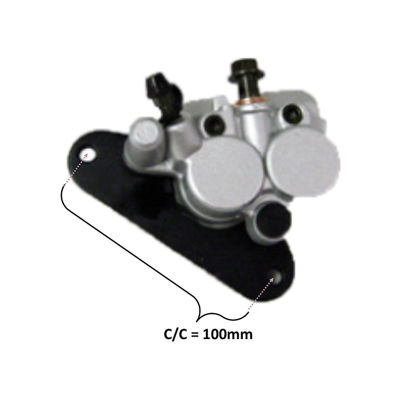 Disc Brake Caliper  Bolts c/c=100mm Fits E-Ton Sport 50, Tomos Nitro 50, 49cc Scooters + others.