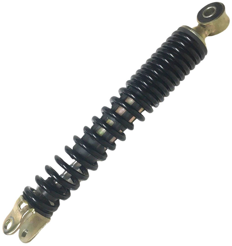 Rear Shock  Eye c/c=11in Spring Ht=8 1/2in Spring OD=40mm Spring Thickness=6mm  Bolt ID Top=10 Bottom= 8.2mm