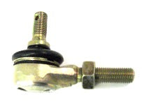 Tie-Rod End (Left Hand) Thread  Rod Threads= 10mm, Ball Joint Threads= 10mm  Tie-rod end to ctr of ball joint= 60mm