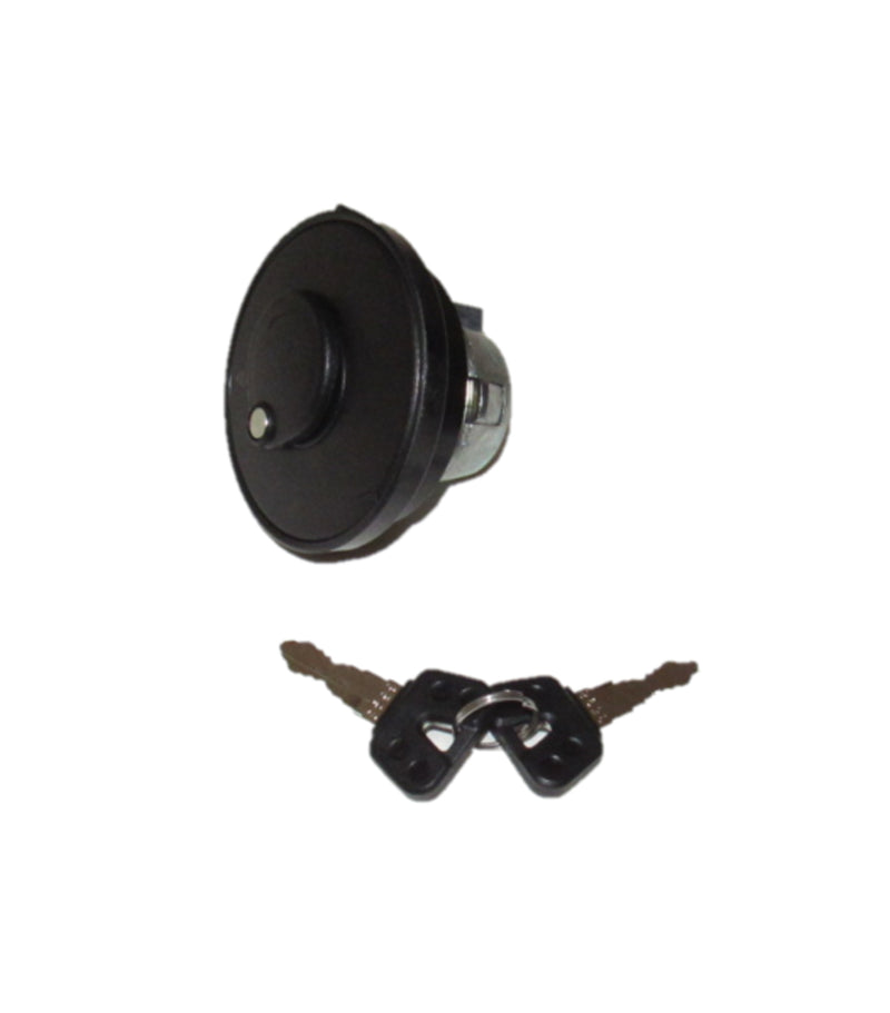 UNIVERSAL LOCKING GAS CAP  Fits E-Ton Beamer 50, 150, & Matrix 50, 150 Scooters + many others Stem OD=41mm Depth=24mm